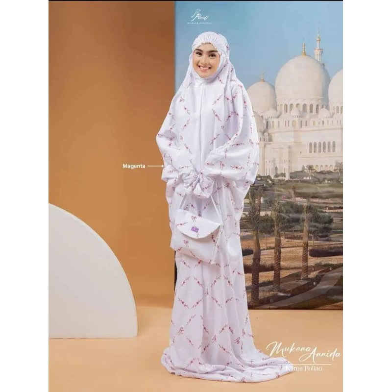 Mukena Lajuran Dewasa Terbaru by Ar Rafi Mukena Annida || Mukena ORI by Ar Rafi