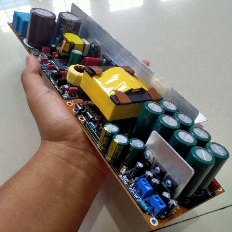 Power supply PSU smps HB ocp 30A daya 3000watt ct 55-150volt halfbridge trafo suplay audio sound amp