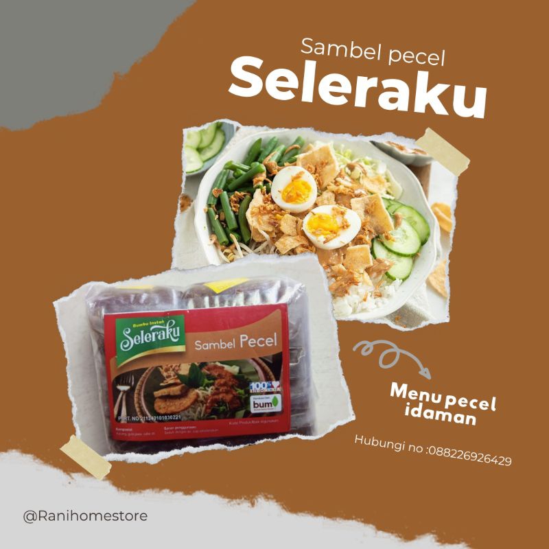 

Nikmati Kenikmatan Indonesia dalam Gigitan: Sambel Pecel Seleraku Khas Jogjakarta