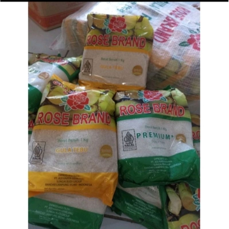 

Gula pasir rose brand 1kg
