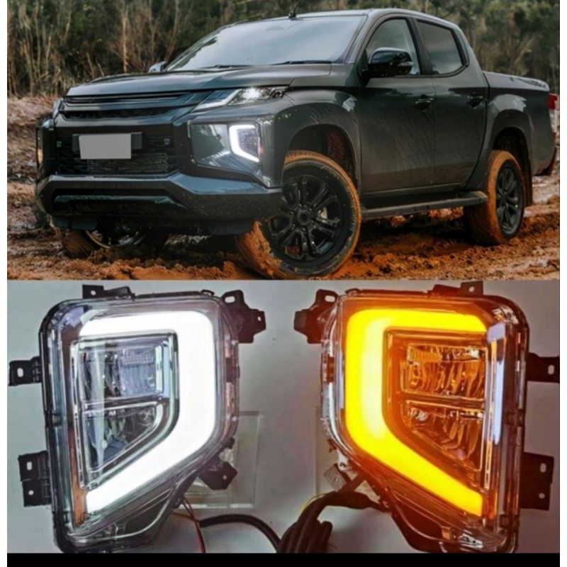 Foglamp DRL Mitsubishi Triton 2019 Up