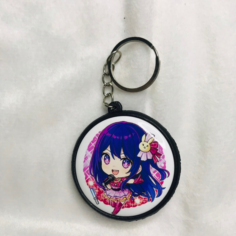 Gantungan Kunci Ai Hoshino Kawaii Waifu Anime oshinoko Ganci Pin