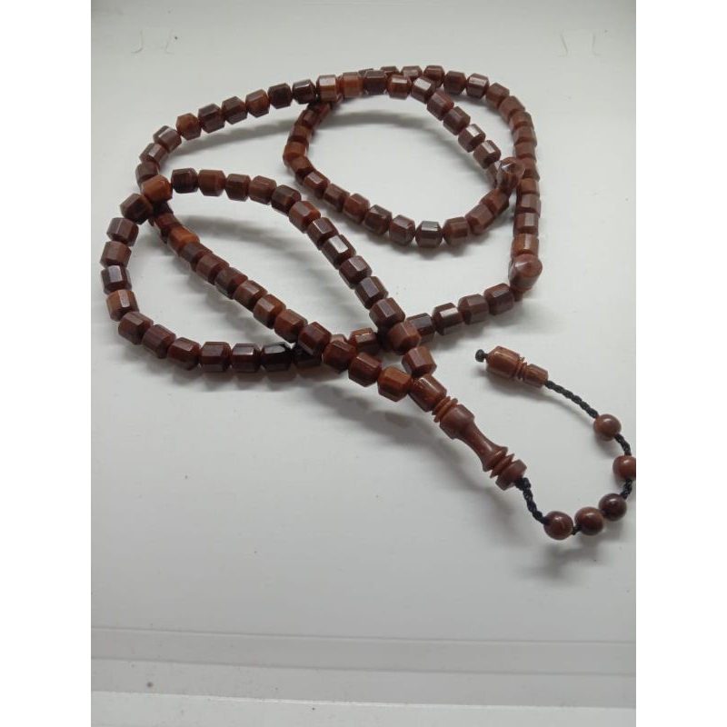 kaukah original tasbih 99 motif cutting peluru