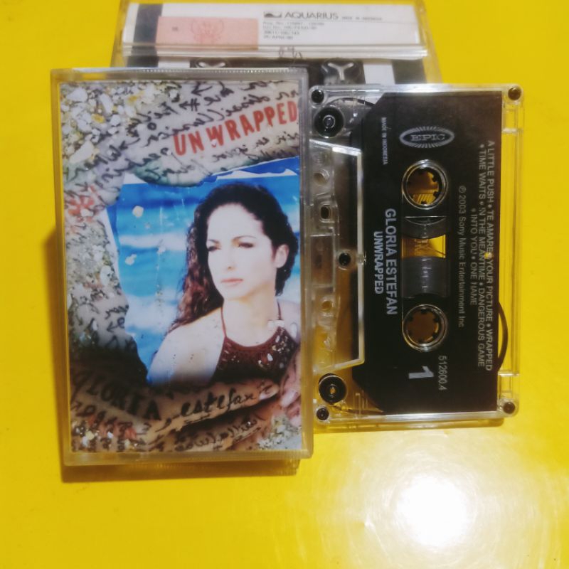 Kaset GLORIA ESTEFAN Unplugged