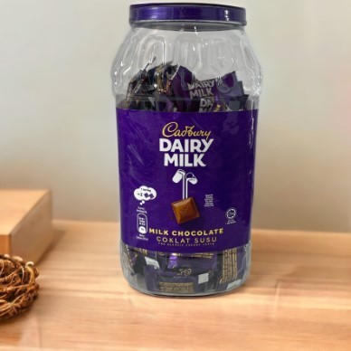 

Cadbury Dairy Milk toples 405 gr / cadburry coklat mini / cadbury mini bites / cemilan coklat