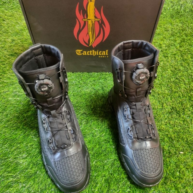 SEPATU PDL TACTICAL LIBRA JARING KULIT ASLI ORIGINAL