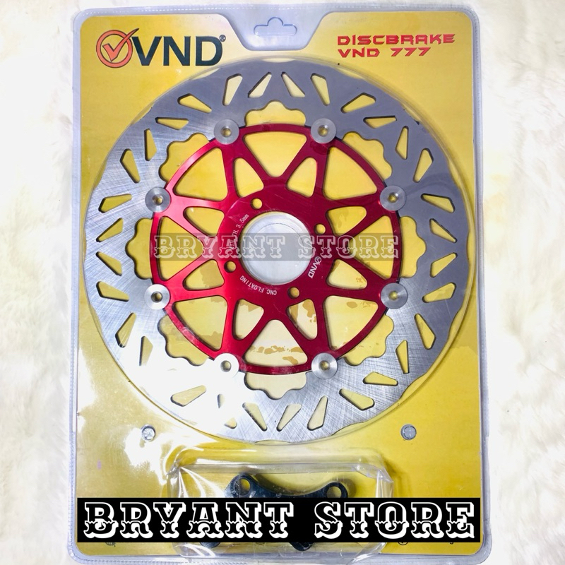 PIRINGAN DEPAN CAKRAM VND 777 300MM NINJA R CNC FLOATING BRAKE DISK DISC DISCBRAKE DISKBRAKE 300 MM LUBANG BAUT 4