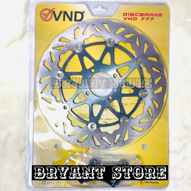 PIRINGAN DEPAN CAKRAM VND 777 300MM NINJA R CNC FLOATING BRAKE DISK DISC DISCBRAKE DISKBRAKE 300 MM LUBANG BAUT 4