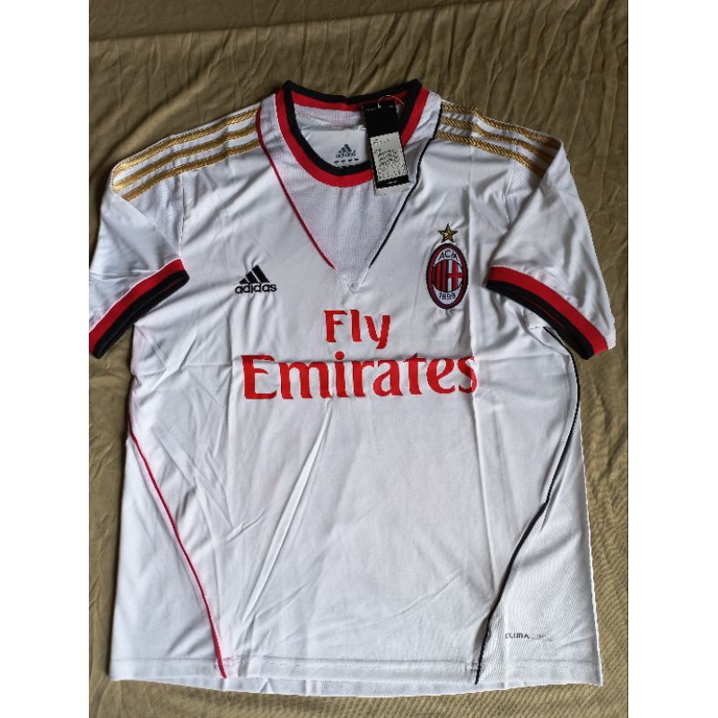 JERSEY AC MILAN RETRO AWAY GRADE ORI IMPORT HIGH QUALITY