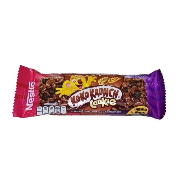 

Koko krunch sereal bar coklat susu biskuit 14.5 gr