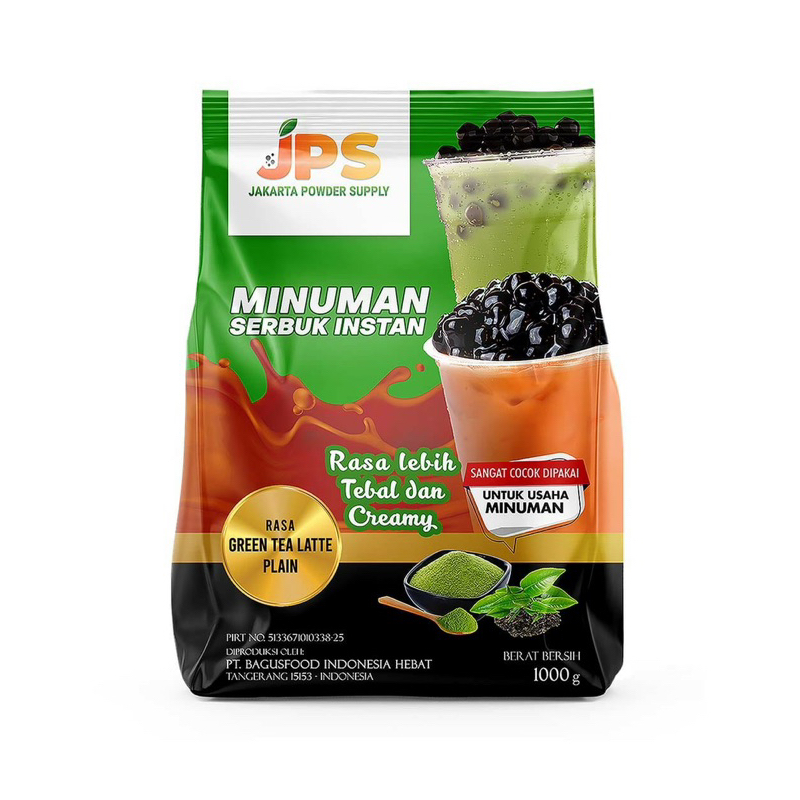 

[BEST SELLER] BUBUK MINUMAN JPS VARIAN GREEN TEA, MILK TEA, MATCHA, THAI TEA, KLEPON DAN RED VELVET
