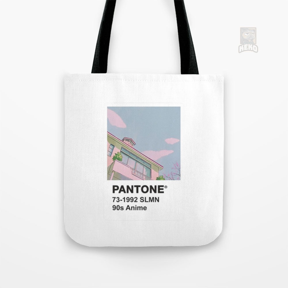 PANTONE 90s Anime Tote Bag Kanvas