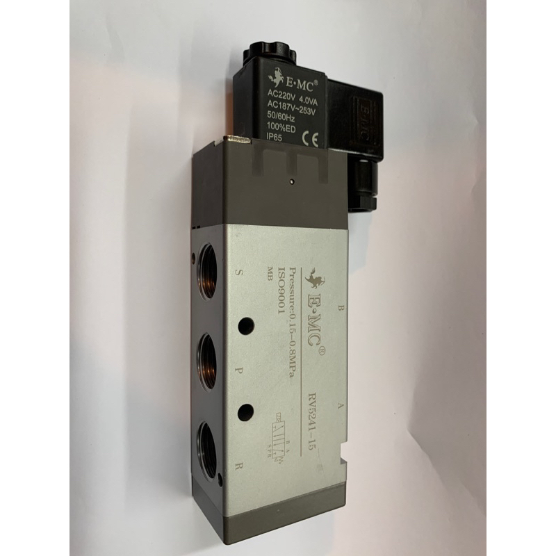 solenoid valve 5/2 way emc RV5241-15 / 4V410-15