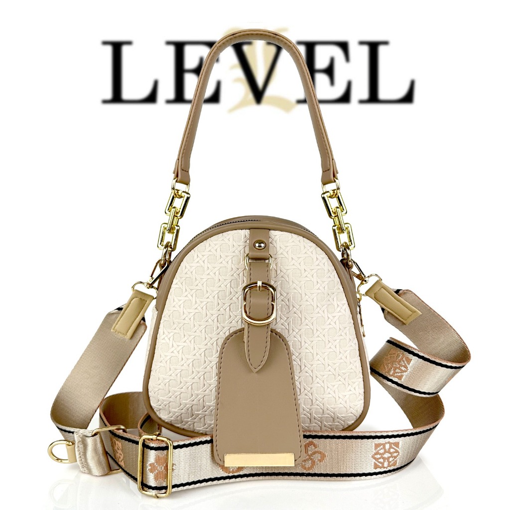 SPECIAL LIVE Lovilevel - Tas Selempang Wanita Level Jenny Fashion Korea Premium 2 Ruangan + Lisban Premium