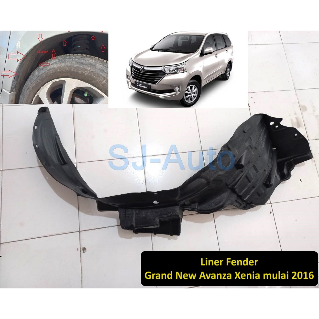Liner Fender Inner Fender Grand New Avanza 2016-2021
