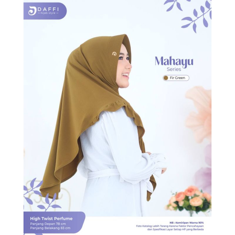 JILBAB INSTAN DAFFI MAHAYU DAFFI HIJAB INSTAN BERGO DAFFI CANTIK