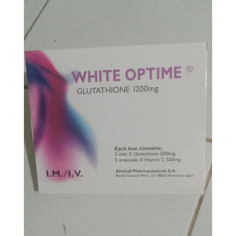WHITE OPTIME glutathione 1200mg