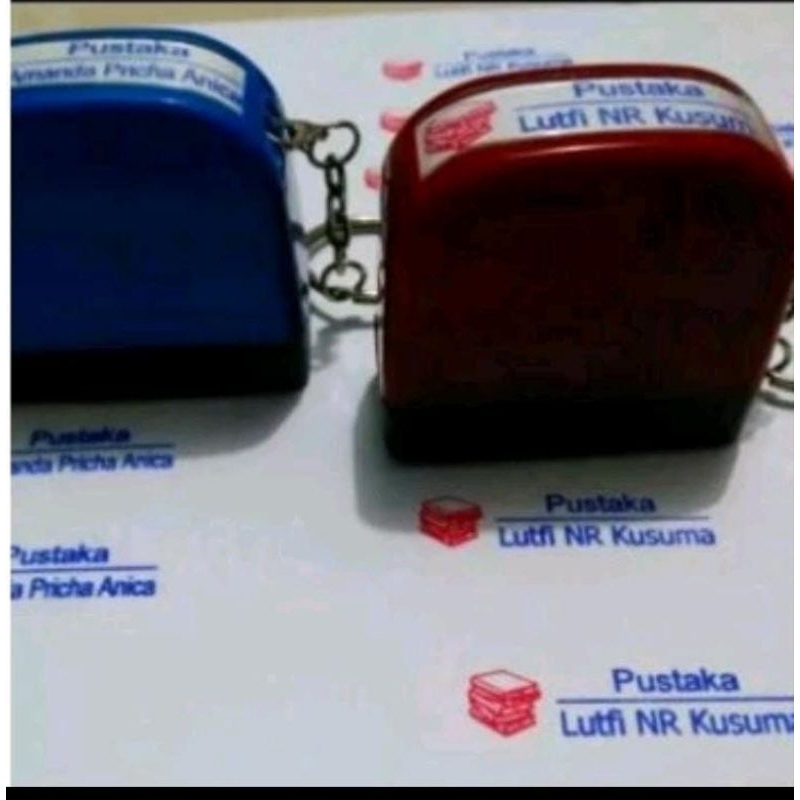 

Stempel Nama/NIP/lunas/Dokter/Bidan dll