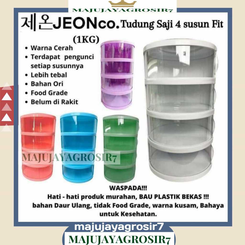 TUDUNG SAJI FIT JEON BELUM RAKIT / TUDUNG SAJI FIT JEON / TUDUNG SAJI 4 SUSUN FIT JEON SAJI BELUM RA