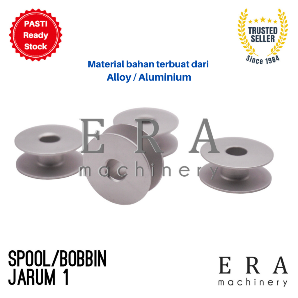 Spool Spull Bobbin Mesin Jahit Industri Jarum 1 / Palet jahit single needle industri Brother Juki Typical Aloy / besi