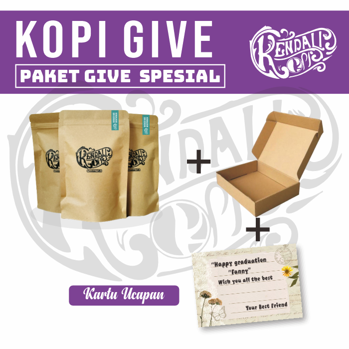 

Kopi Give/Kopi kado wisuda/kopi kado ulang tahun
