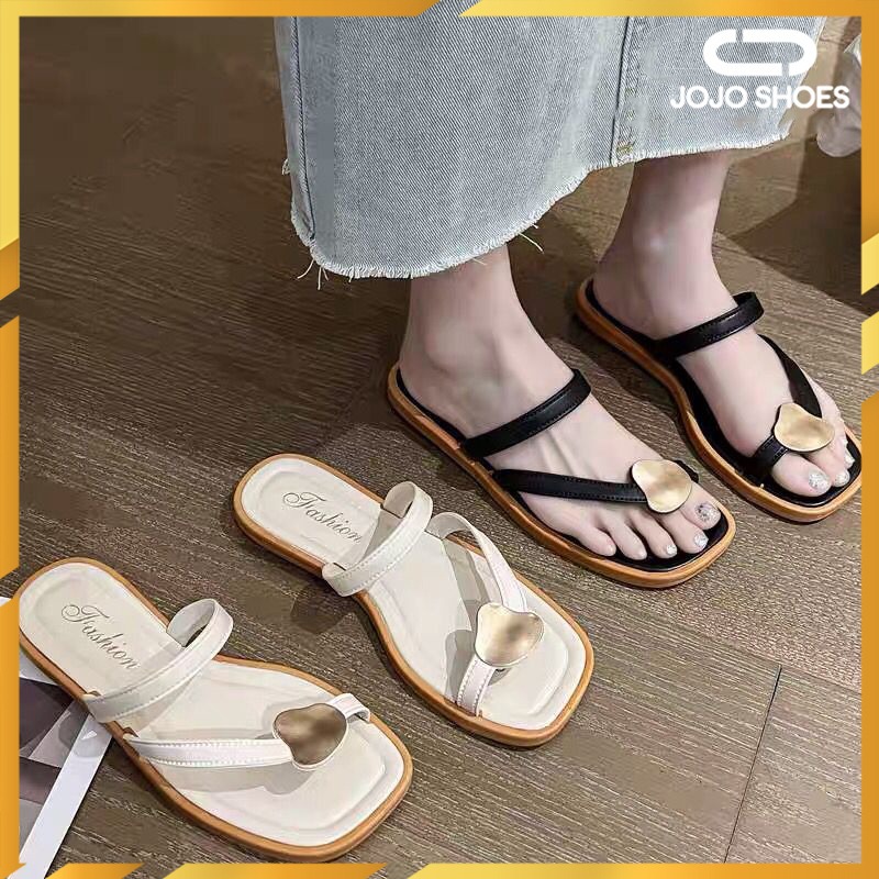[JOJO SHOES] Sendal Jepit Wanita Terbaru Sendal Flat Import Teplek Model Kekinian 868-36-41