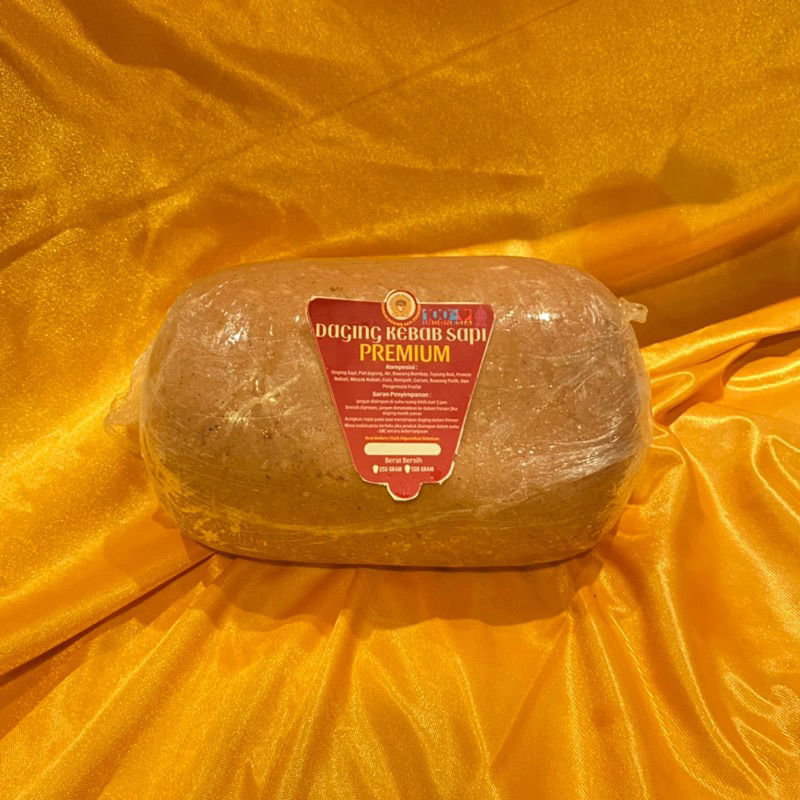 

SUPER PREMIUM QUALITY Daging Kebab Taco Shawarma Sapi 250 Gram Tanpa Tiang HALAL