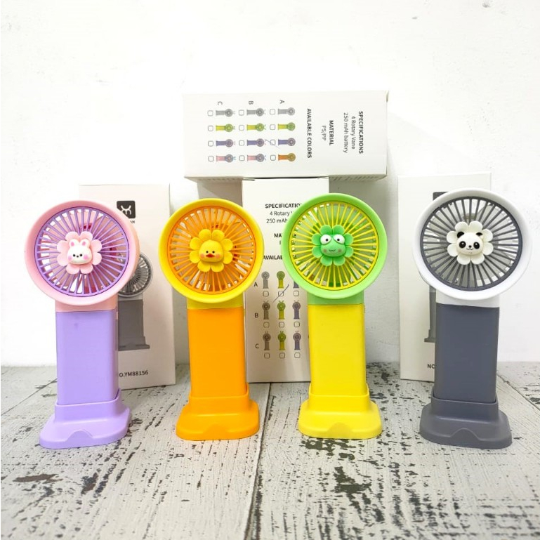 Kipas Karakter Mini - Kipas Genggam Mini