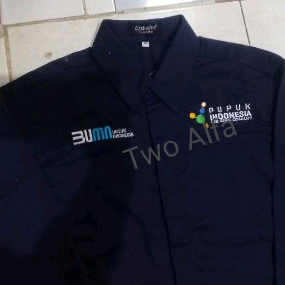 KEMEJA PUPUK INDONESIA SERAGAM BUMN PUPUK INDONESIA BAJU PUPUK INDONESIA PDH PUPUK INDONESIA.