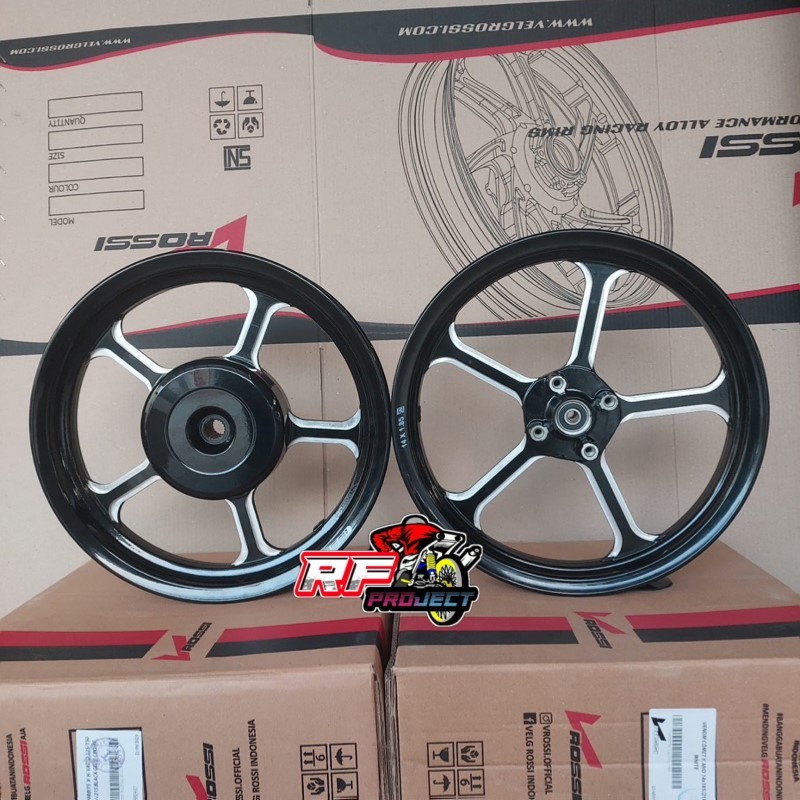 Velg Racing Vrossi Venom Mercury model Xmode palang 5 All Matic Honda Vario 110/125/150 Beat Scoopy 