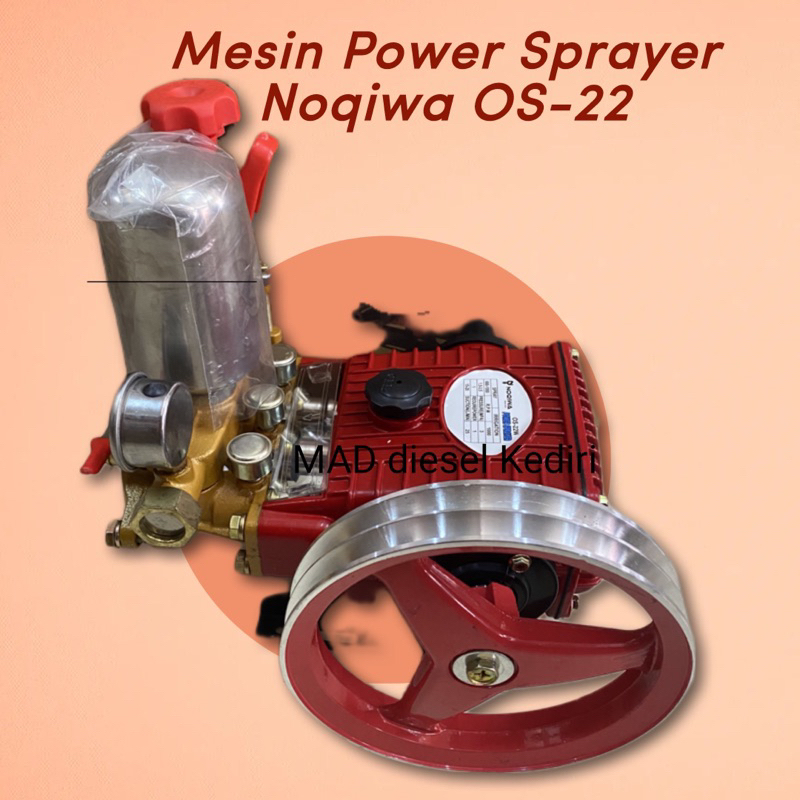 Mesin Steam Power Sprayer Sanchin NOQIWA OS-22 semprot cuci mobil motor kandang dll