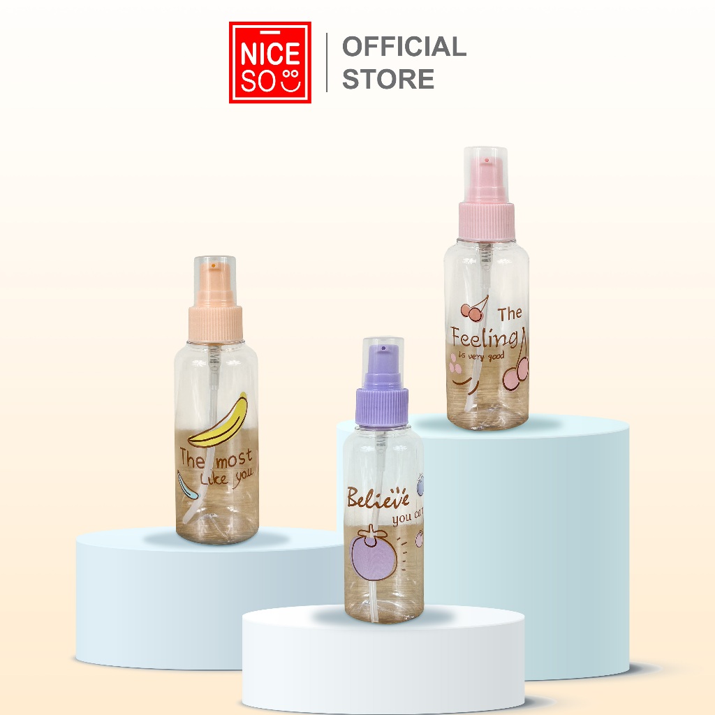 NICESO Official Travel Bottle Kit 100ML 9136