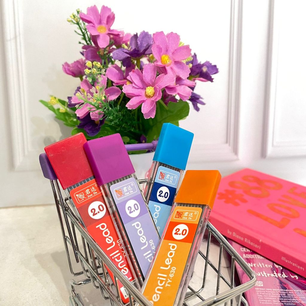 

Refill isi Pensil Mekanik Ukuran 2.0 mm isi 9 Piece Ty-630 Premium Quality Isi Ulang Pensil Cetek ukuran 2.0 MM Alat Tulis Sekolah dan Kantor Terlengkap bisa COD