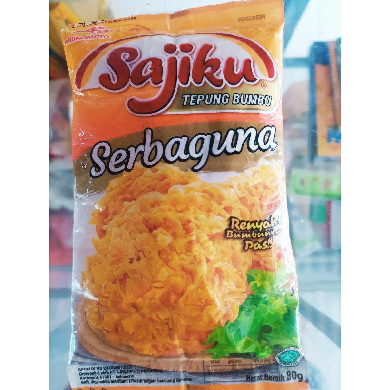 

SAJIKU.TEPUNG BUMBU SERBAGUNA 80gr (1pcs)