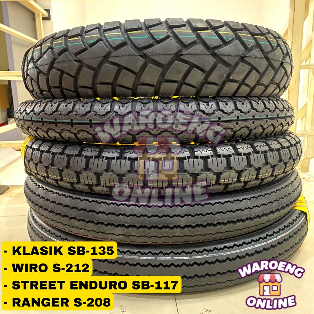 SWALLOW CLASSIC SB-135 BAN SALUR KLASIK RING 17 18 19 BAN MOTOR CUSTOM JAPSTYLE BRATSTYLE CAFERACER 