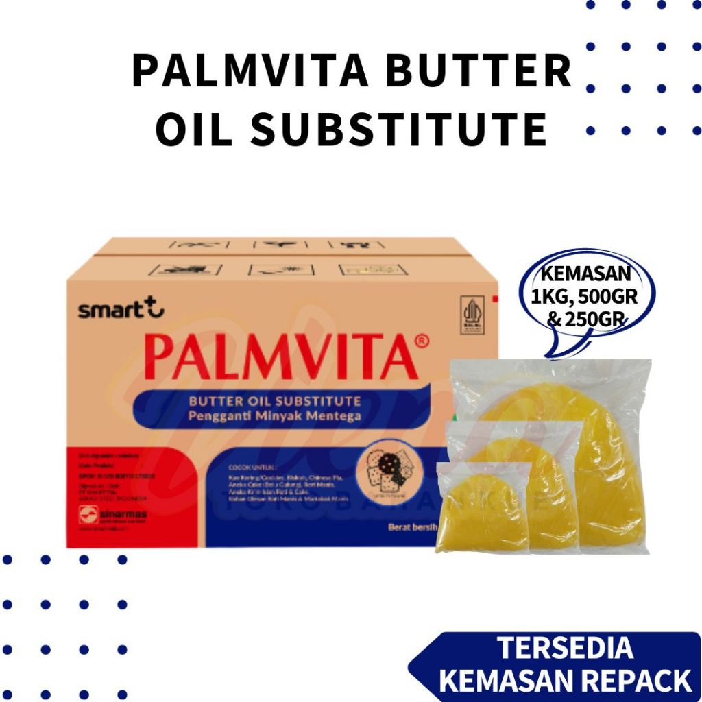

Palmvita Butter Oil Substitute / BOS / Room Butter REPACK 500gr