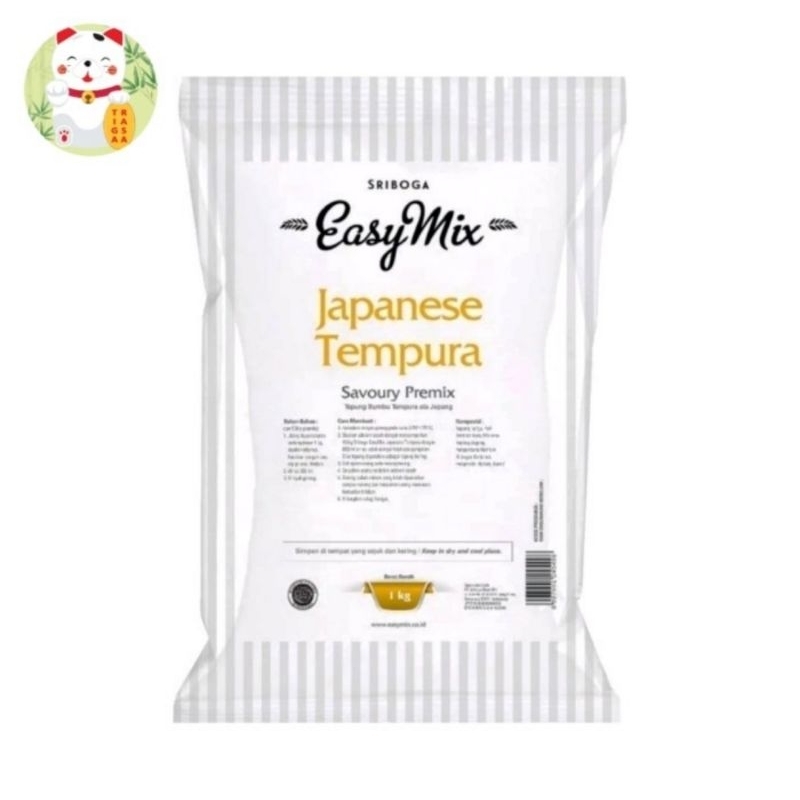 

Tepung Tempura 1kg Sriboga Easymix Japanese Tempura Premix Flour