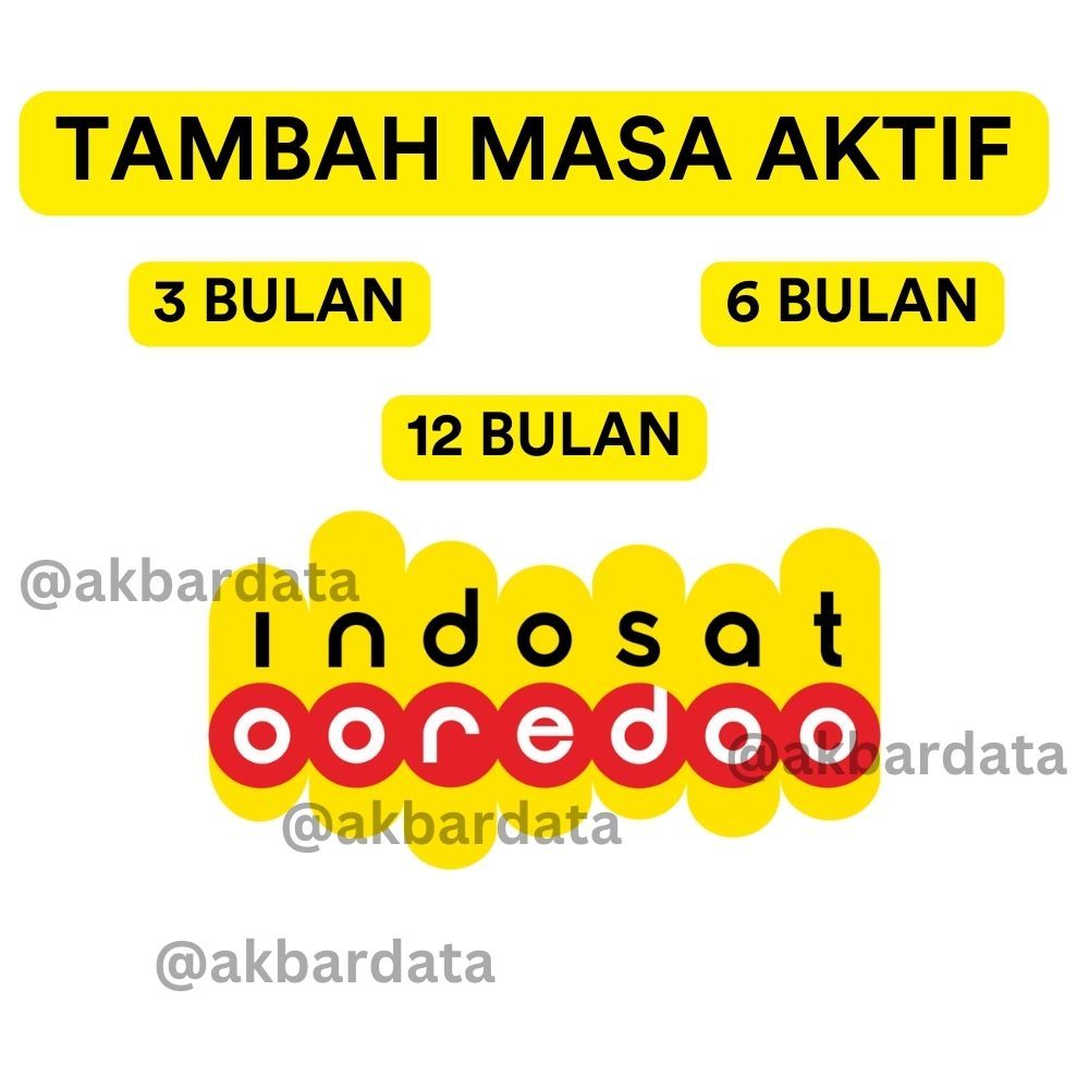 Tambah masa aktif indosat 30 hari 90 hari 180 hari 360 hari