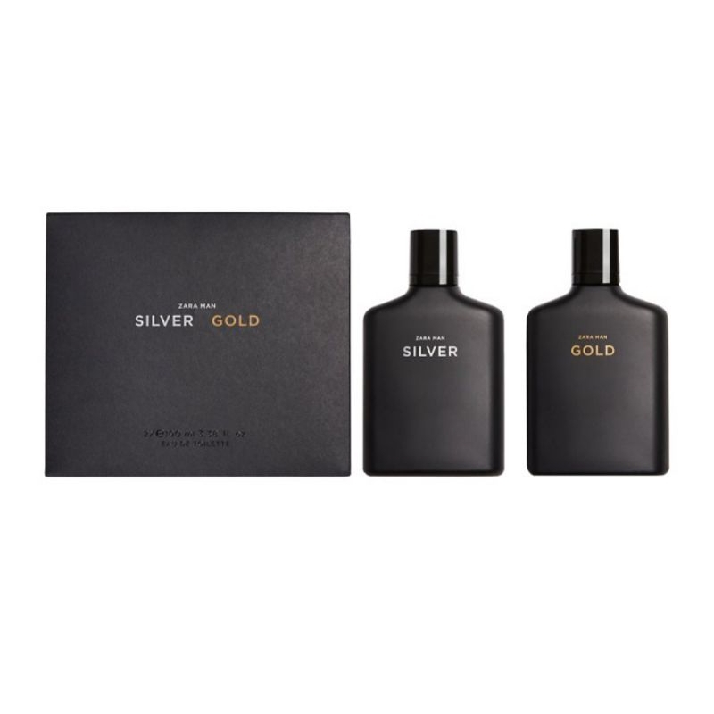 Parfum Zara Man Silver & Man Gold Original