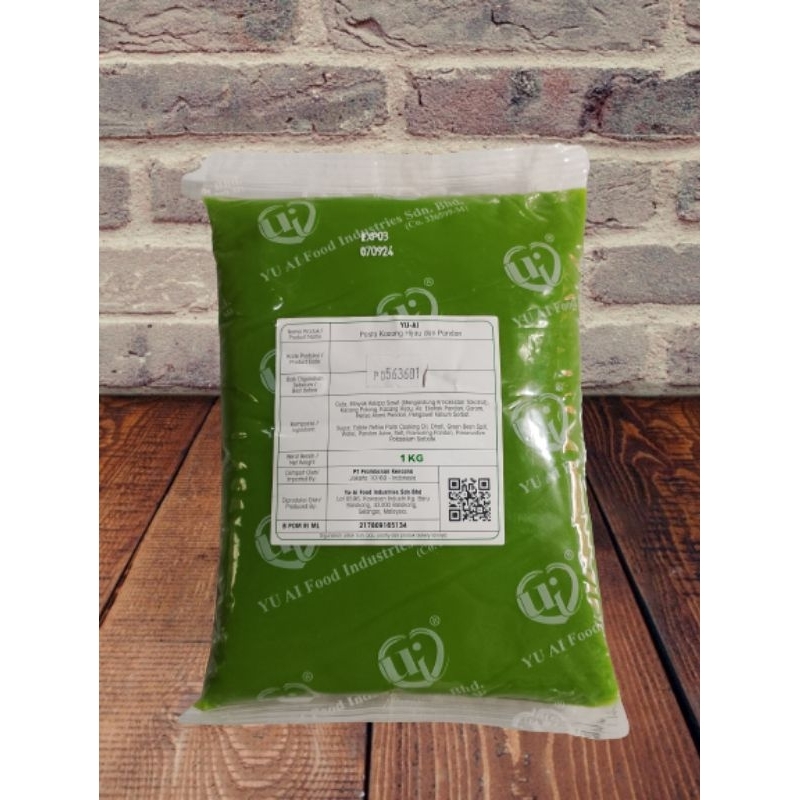 

yu-ai read Bean pasta kacang hijau dan pandan UK 1kg