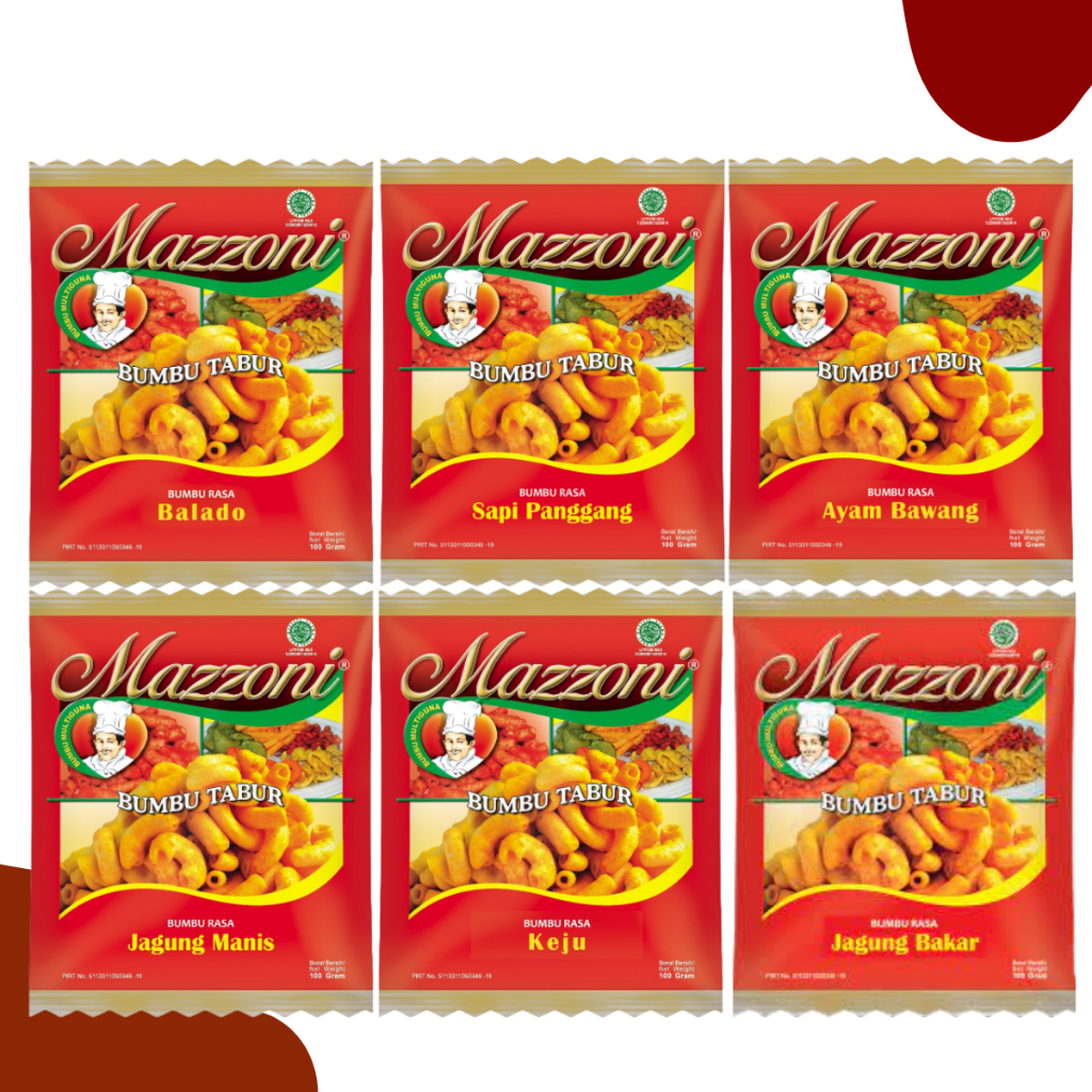 

Mazzoni Bumbu Tabur Serbaguna 100gr