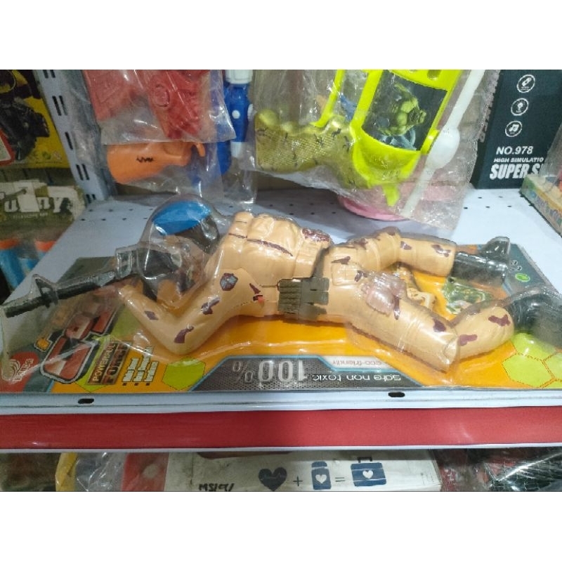 Mainan Tentara Merayap