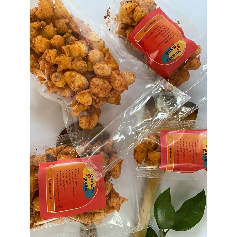 

Siomay kering pedas daun jeruk (30gr, 60gr, 120gr)