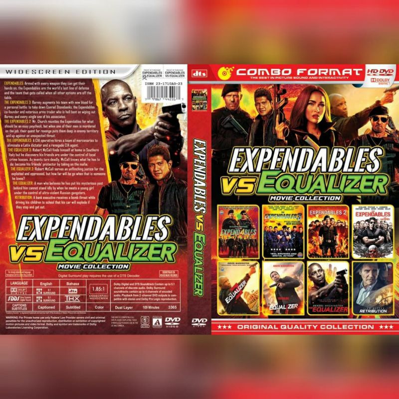 8 in 1 Expend4bles vs Equalizer 2023