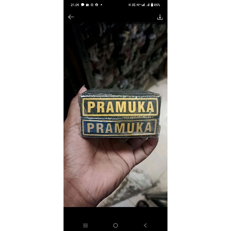 pramuka sablon neci bet pramuka bet sekolah isi 100 pc