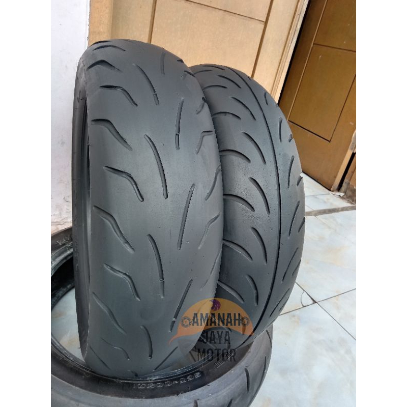 Sepasang ban NMAX BATTLAX SC Uk 140/70_13 & 120/70_13 Tubles