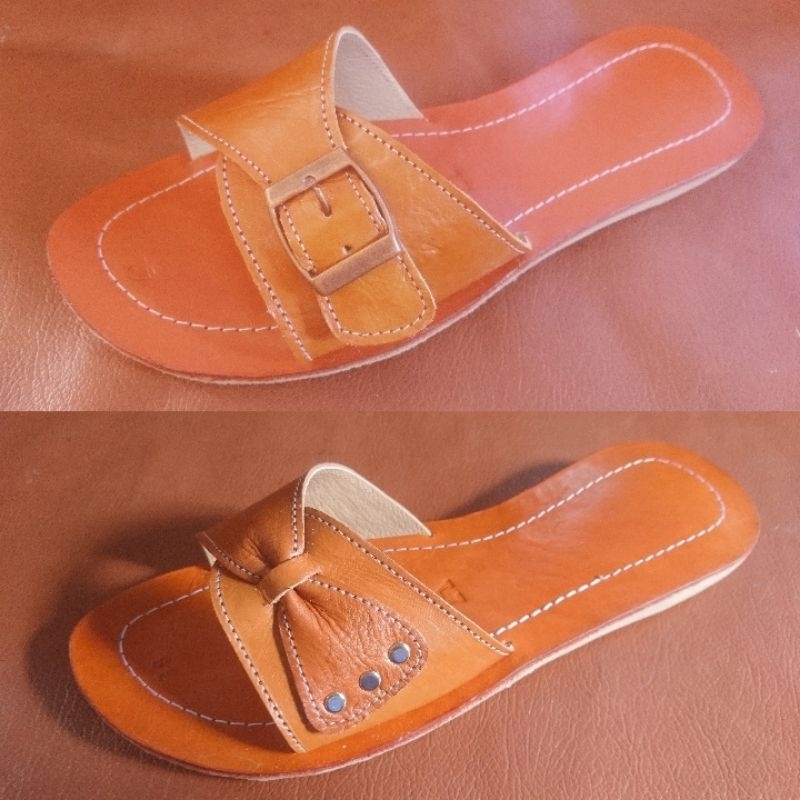 Sandal Kulit Wanita Magetan Handmade