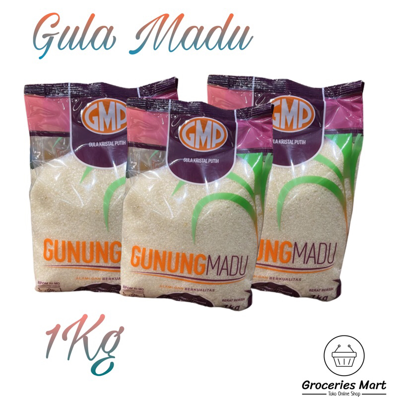 

Gula pasir kemasan 1kg GMP