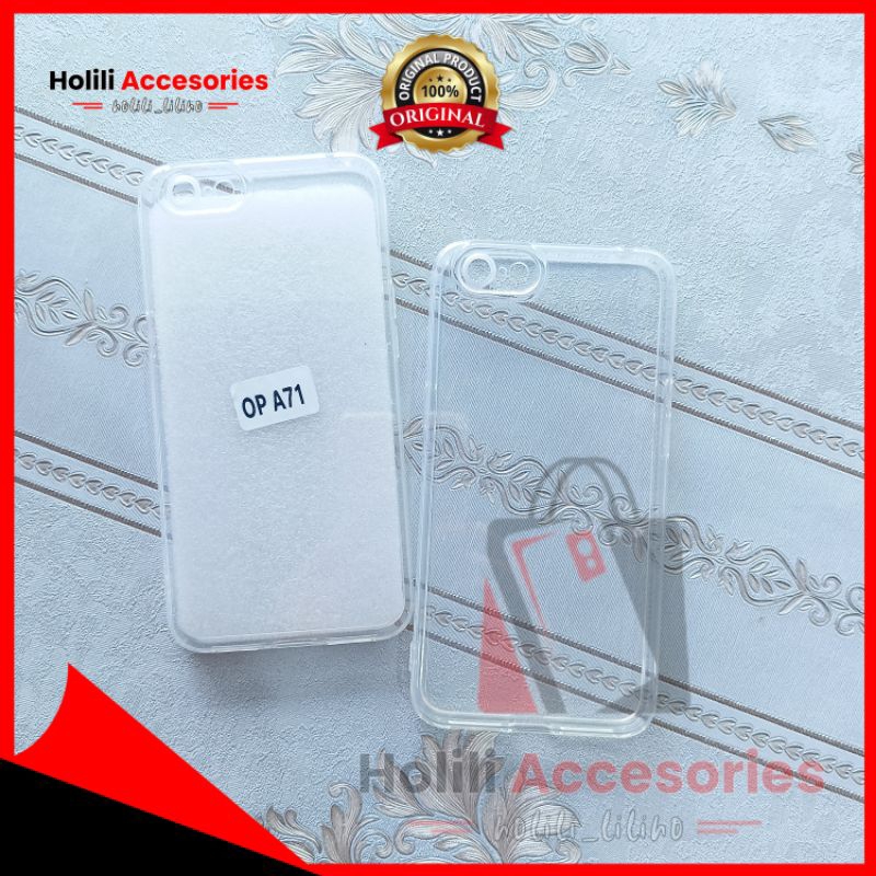 CASE BENING OPPO A71 MODEL MEWAH ELEGANT AntI gores blue anti gores bening Anti gores spy for TG hp 
