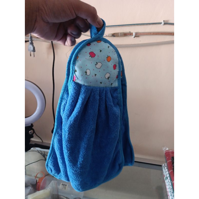 lap tangan serbet gantung / lap microfiber gantung / lap lembut